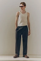 Slim Fit Ribbed Tank Top