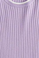Rib-knit Top