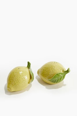 Stoneware Salt and Pepper Shakers