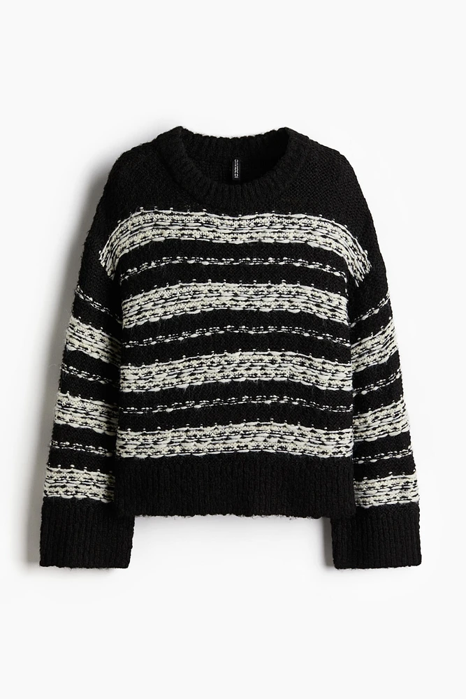 Jacquard-Knit Sweater