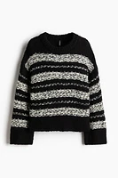 Jacquard-Knit Sweater