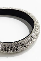 Rhinestone-Embellished Hairband