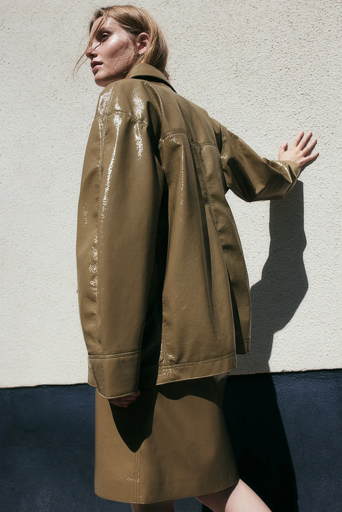 Coated Utility Jacket