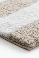 Tapis de bain en coton mélangé