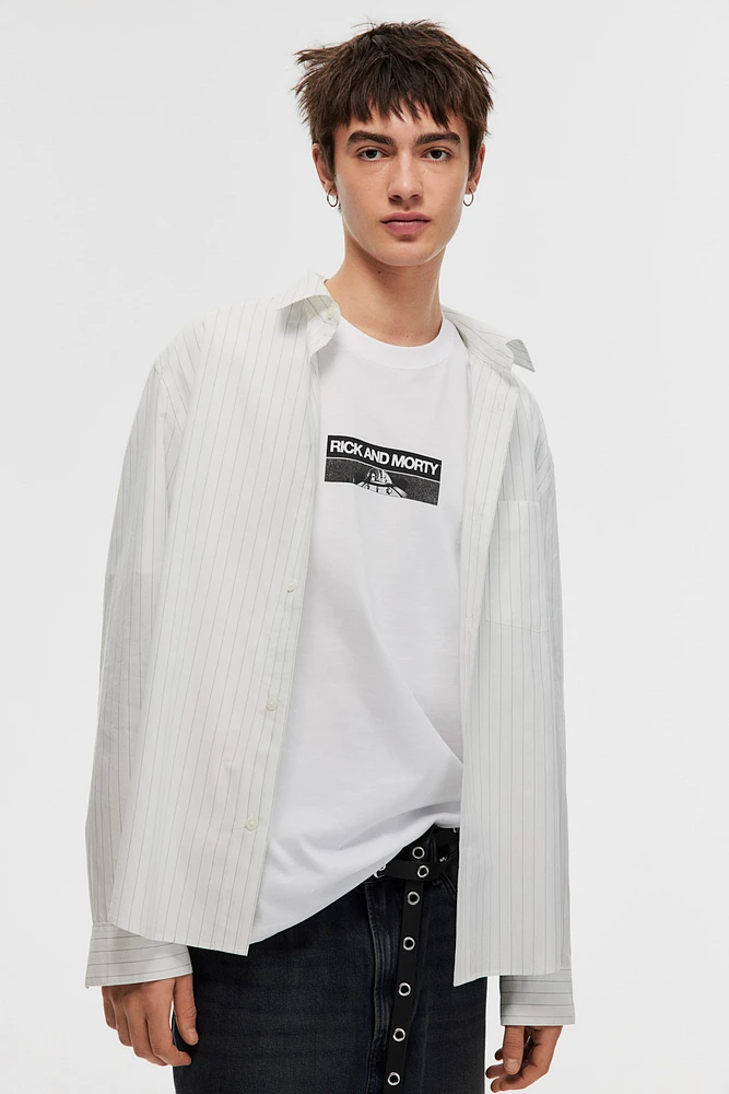 T-shirt imprimé flottant
