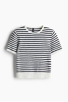 T-shirt en fin tricot
