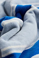 Serviette de plage rayée