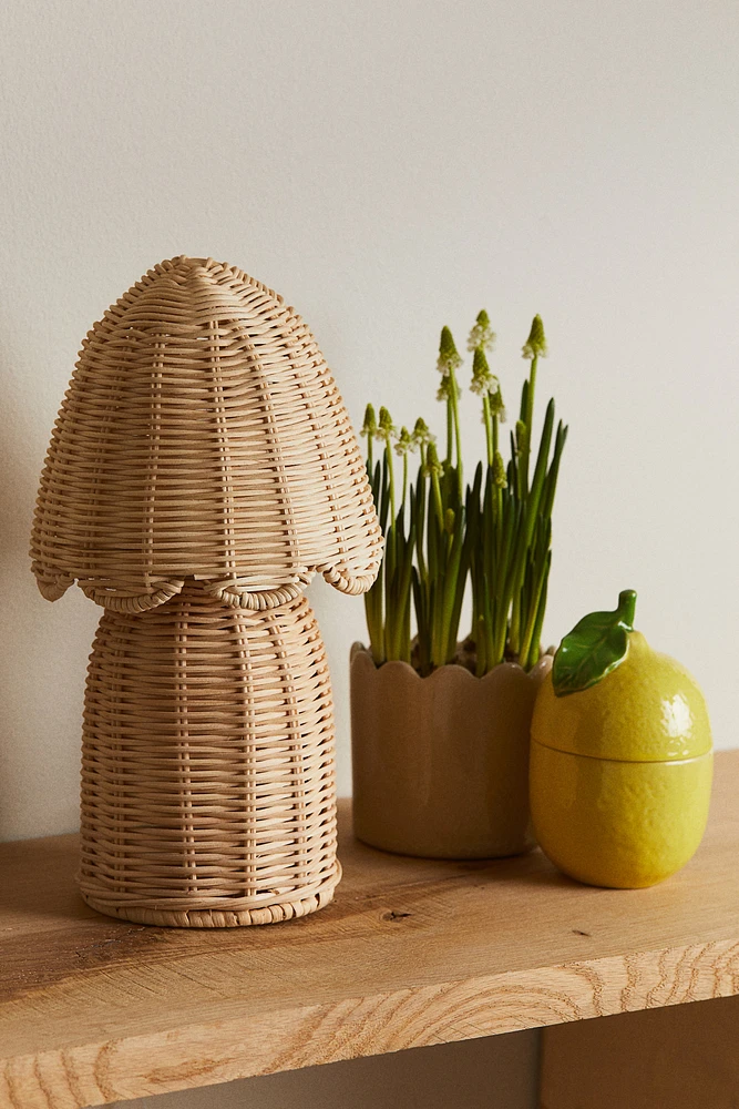 Rattan Table Lamp