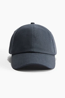 Linen-Blend Cap