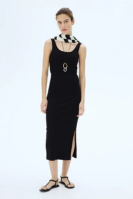 MAMA Ribbed Nursing Dress