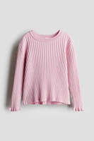 Rib-knit Sweater