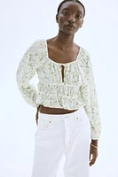 Blouse froissée