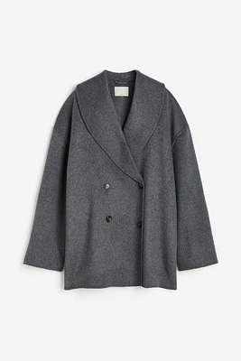 Oversized Wool-blend Coat