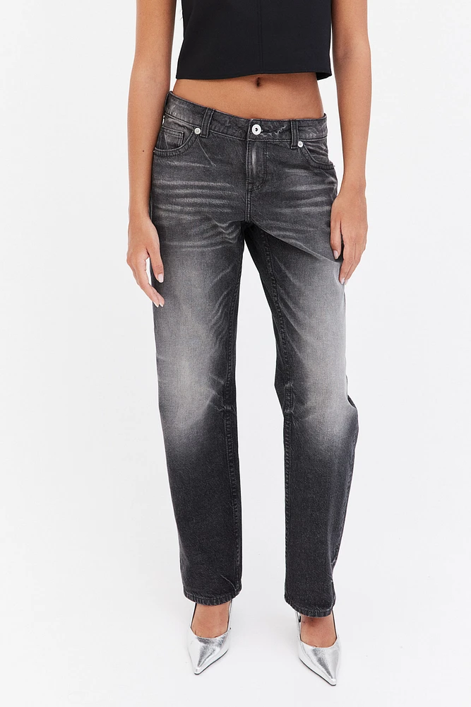 Straight Low Jeans