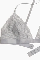 Non-padded Cotton Soft-cup Bra