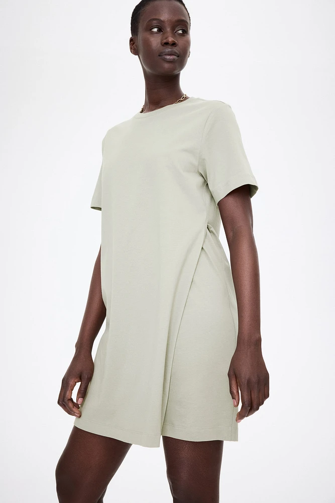 Robe T-shirt d'allaitement MAMA