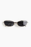 Two-Toned Oval Sunglasses