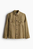 Regular Fit Linen Shirt