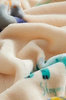Patterned Fleece Throw