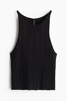 Rib-knit Tank Top