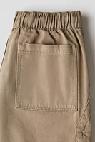 Twill Cargo Shorts
