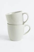 Lot de 2 tasses en porcelaine