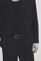 Regular-Fit Double-Breasted Jacket