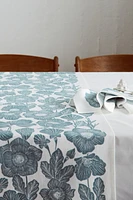 Long Cotton-Blend Table Runner