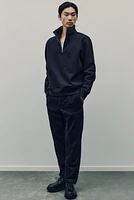 Regular Fit Half-Zip Sweatshirt