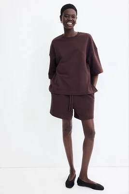 Short-Sleeved Sweatshirt