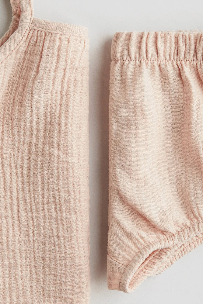 2-Piece Cotton Muslin Set
