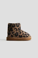 Bottines avec doublure duveteuse