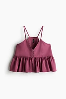 Peplum Camisole Top