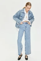 Curvy Fit Wide Ultra High Jeans