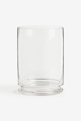 Large Glass Candle Lantern
