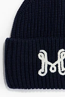 Rib-Knit Beanie