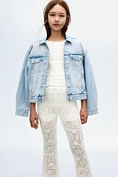 2-Piece Crochet-Look Set