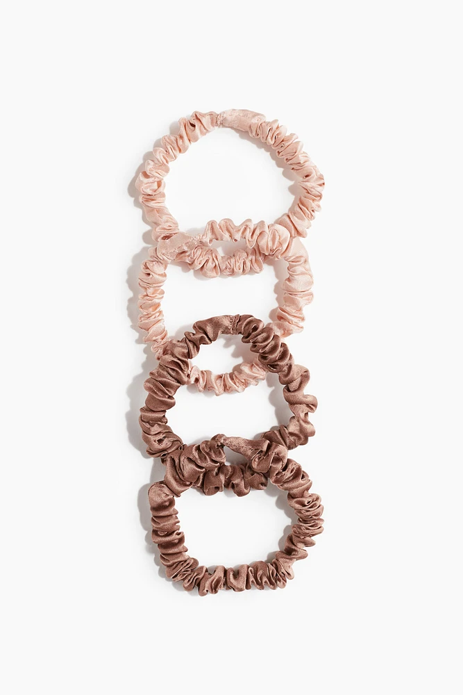 Lot de 4 élastiques à cheveux en soie