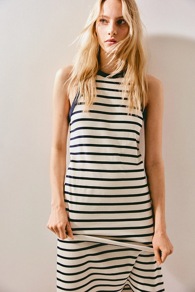 Ribbed Midi Dress
