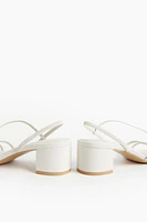 Block-heeled Sandals