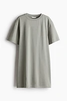 Defined-Waist T-Shirt Dress