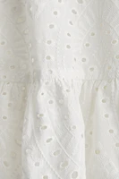 MAMA Robe avec broderie anglaise
