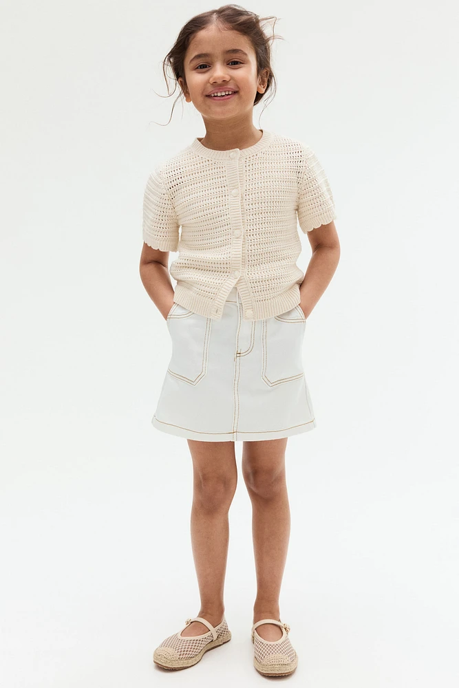 Cotton Twill Skirt