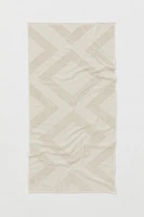 Patterned Bath Towel