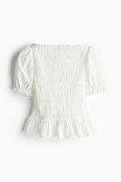 Smocked Blouse