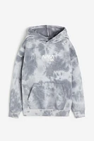 Print-motif Hoodie