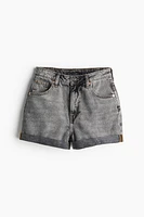 High Waist Denim Shorts