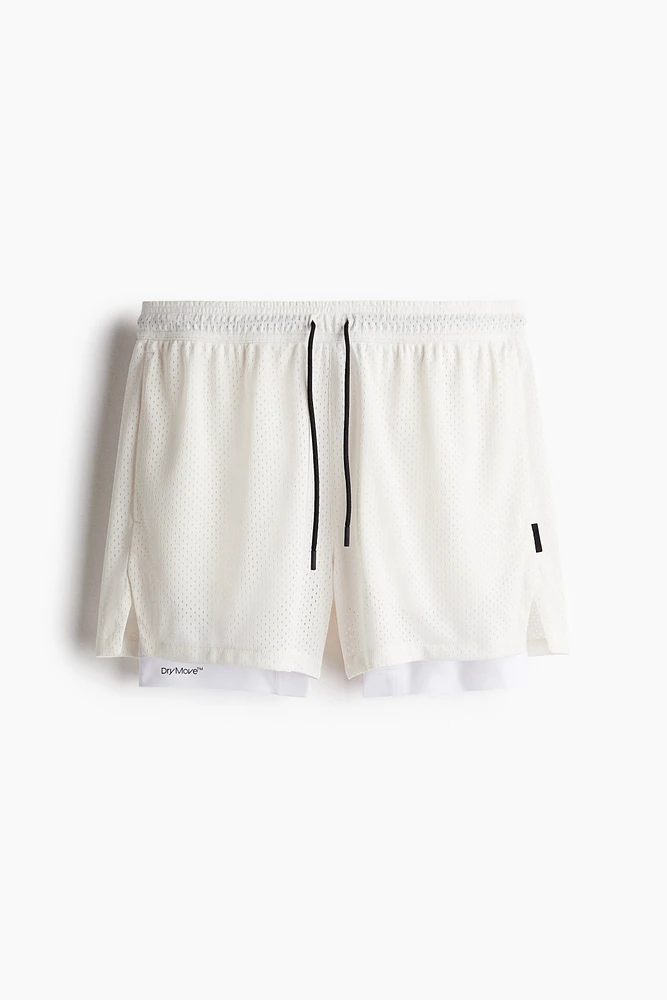 Short de sport mi-long 2-en-1 DryMove🅪