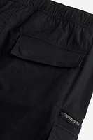 Regular Fit Ripstop Cargo Joggers