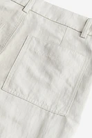 Twill Cargo Pants